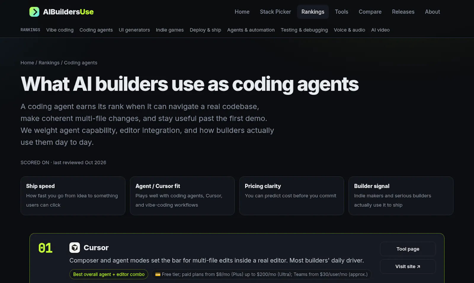 AI Stack Picker by AIBuildersUse screenshot 1