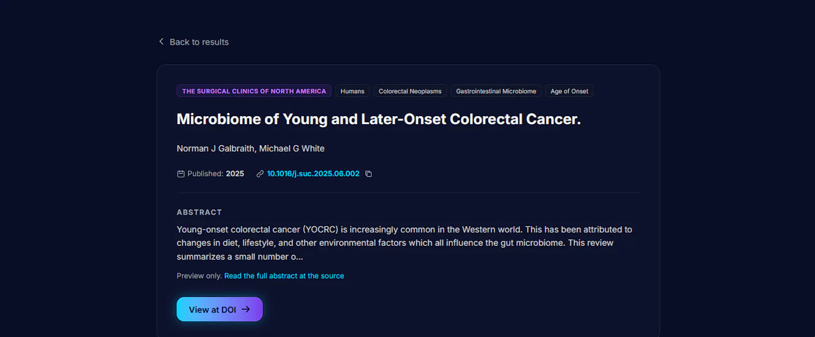 SciRadar screenshot 3