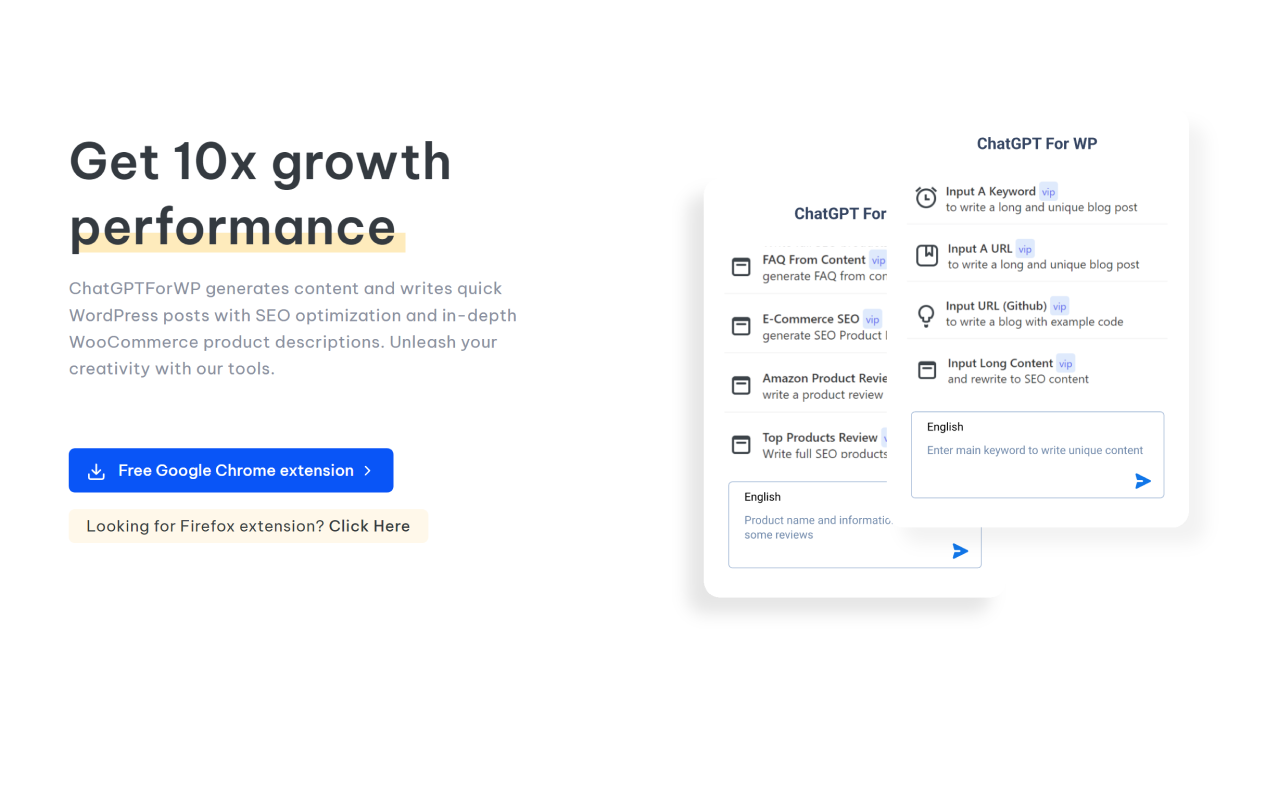 ChatGPT For Wordpress gallery image