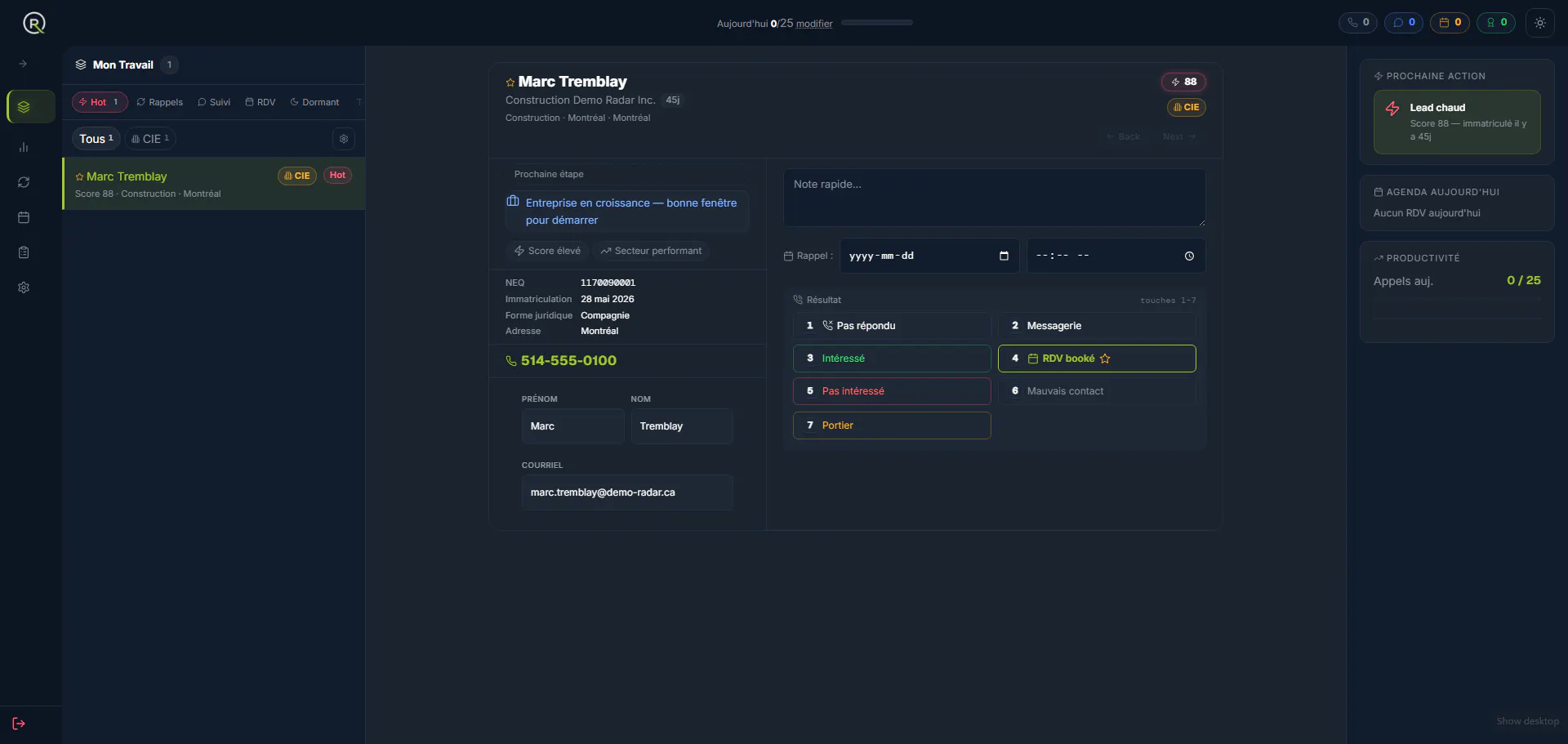 RadarCRM gallery image