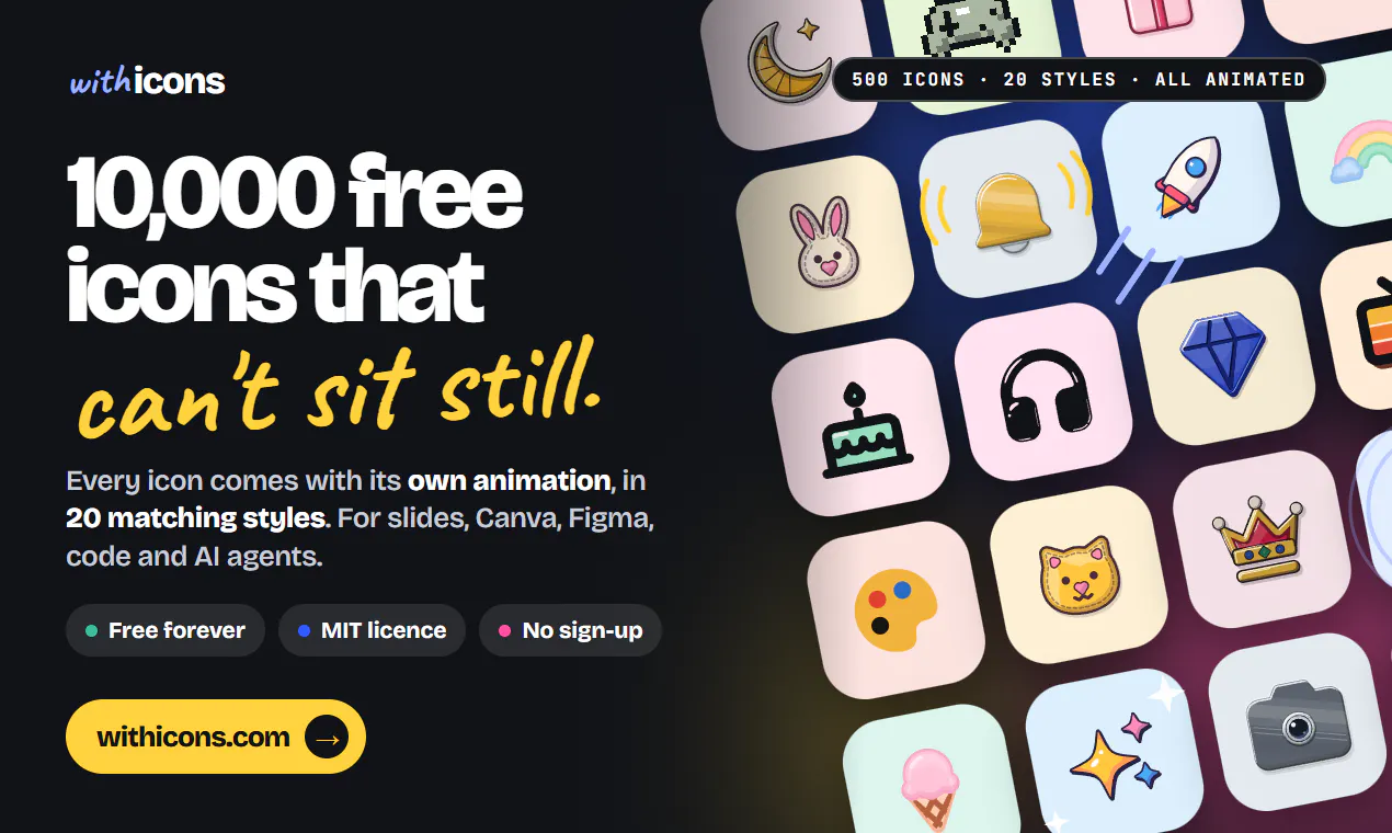 with Icons gallery image