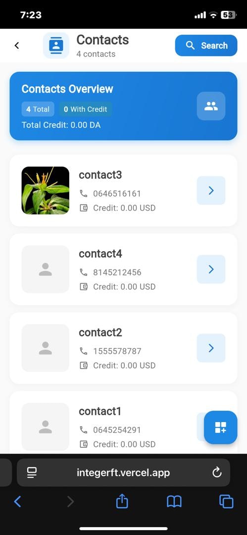 Integer - Screenshot 2 showing product features and functionality