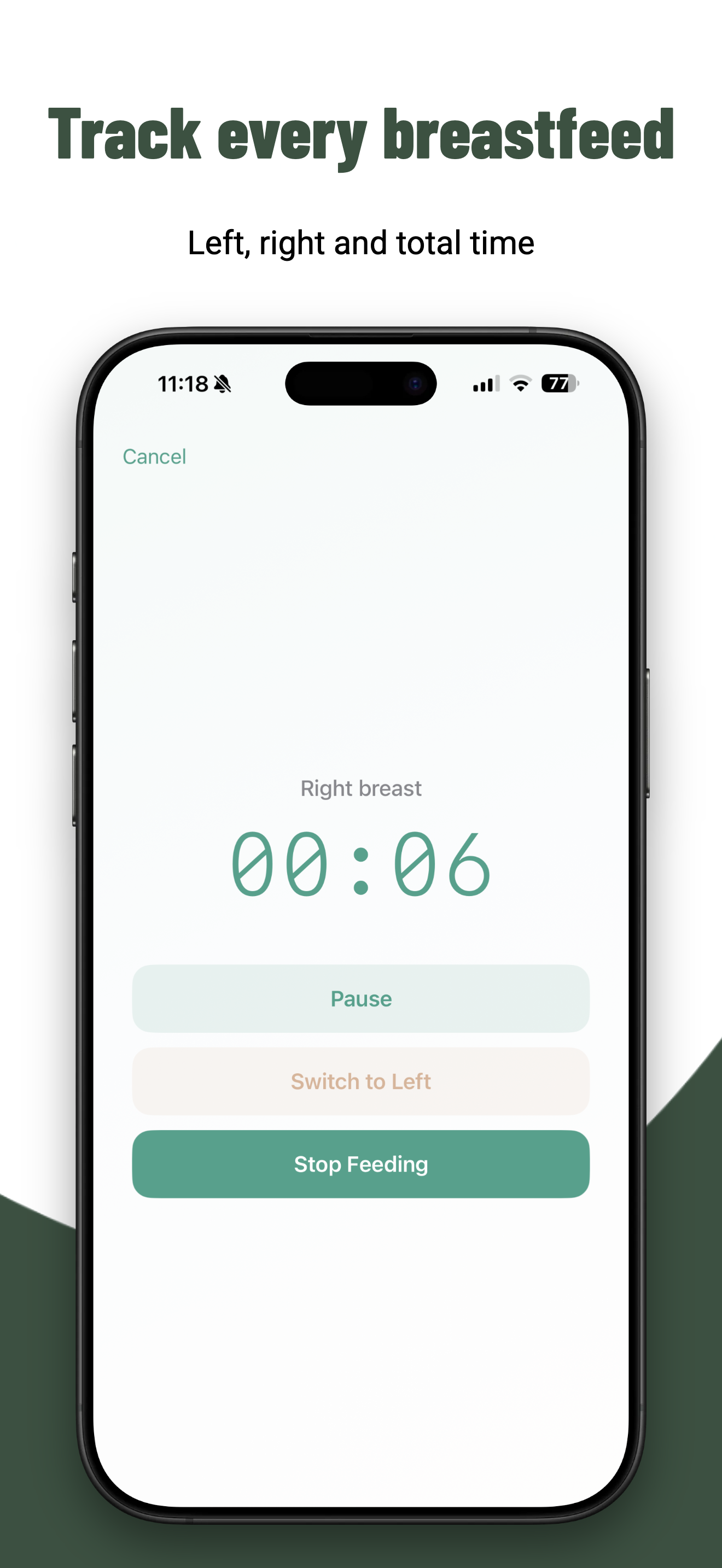 Just Fed! Baby tracker gallery image