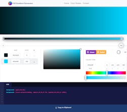 CSS Gradient Generator gallery image