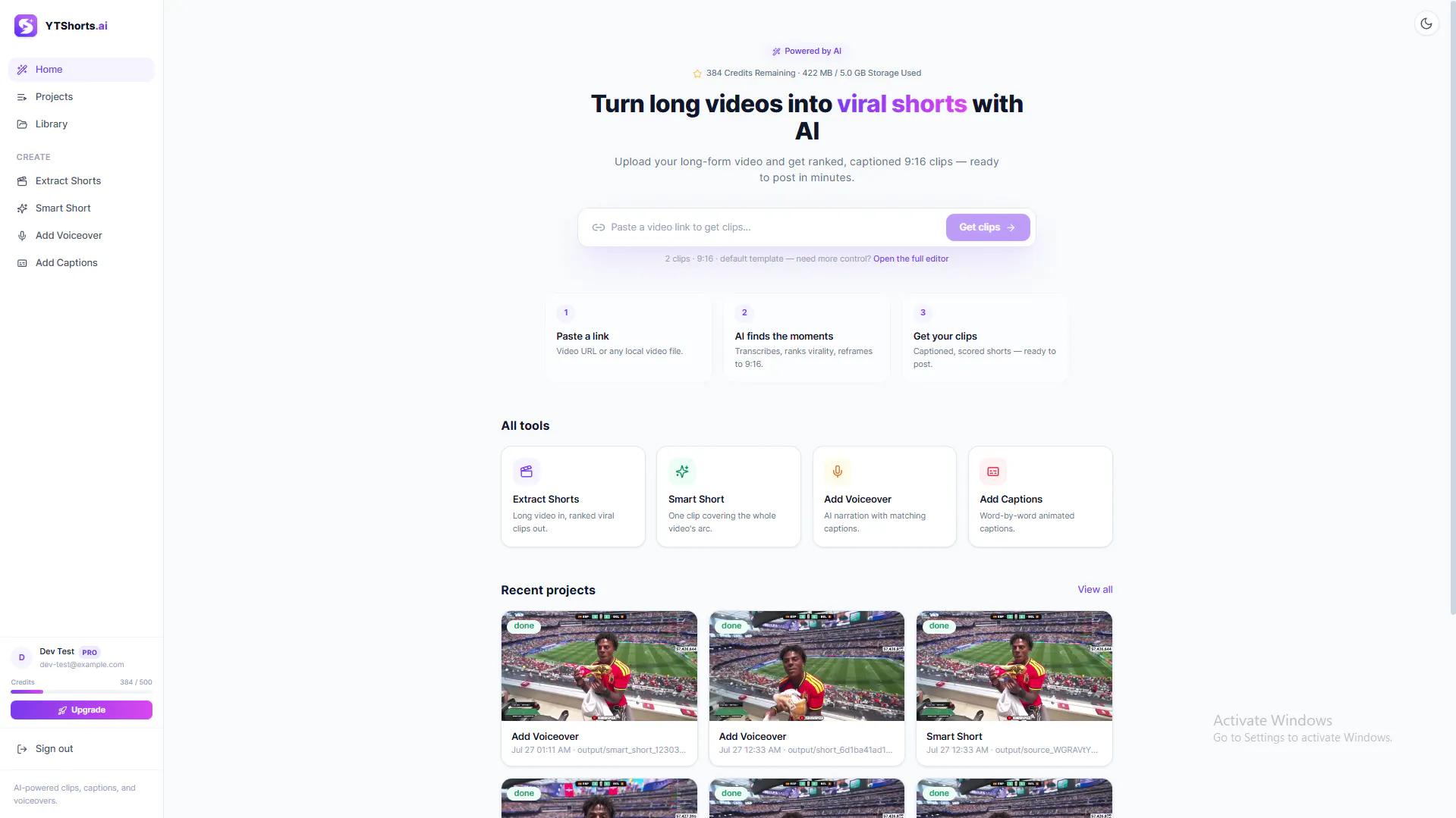 YTShorts.ai gallery image