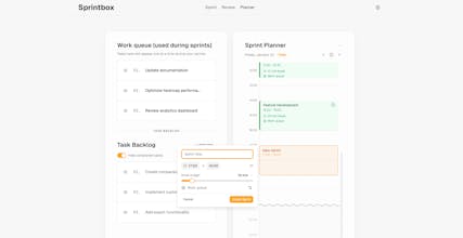 Sprintbox gallery image
