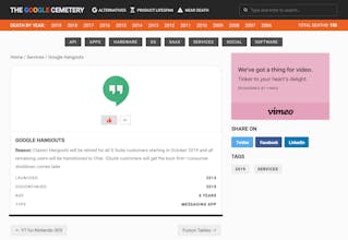 The Google Cemetery gallery image