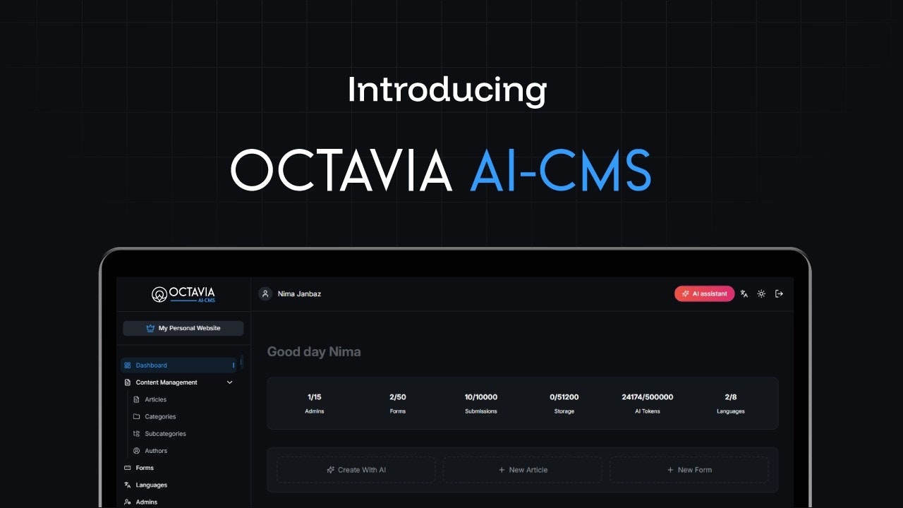 Octavia AI-CMS gallery image