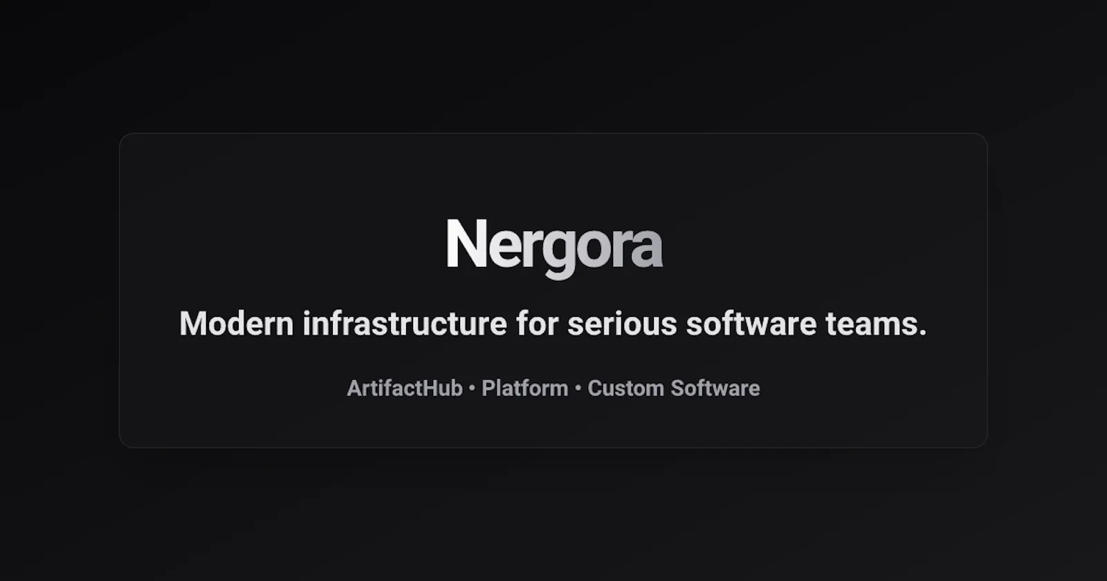 Nergora screenshot 1