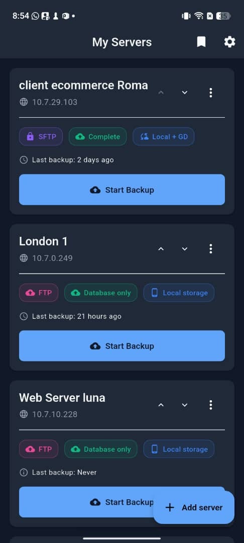 SiteRescue gallery image