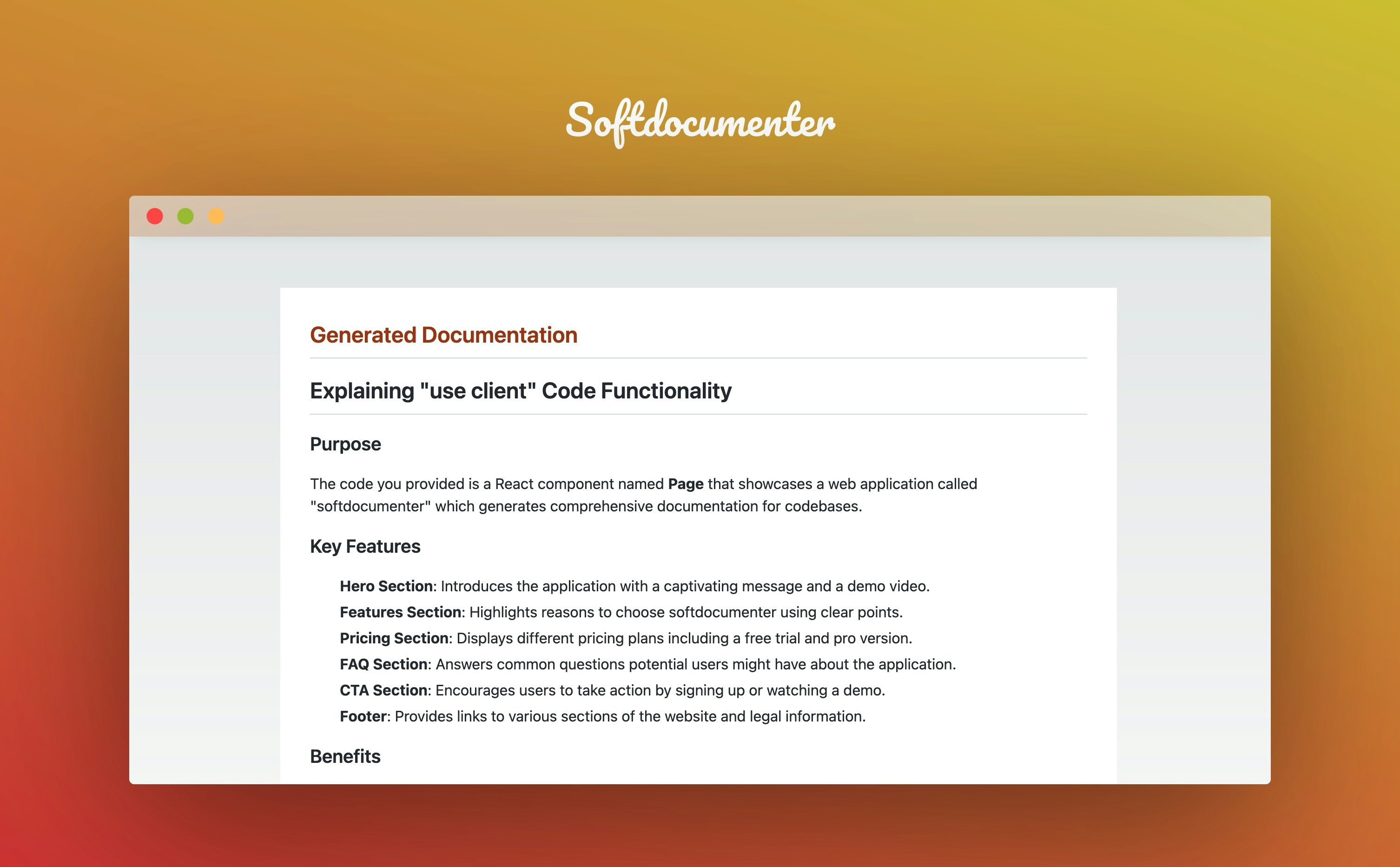 Softdocumentar - Documenta immediatamente le stranezze e le funzionalità della tua app media 2