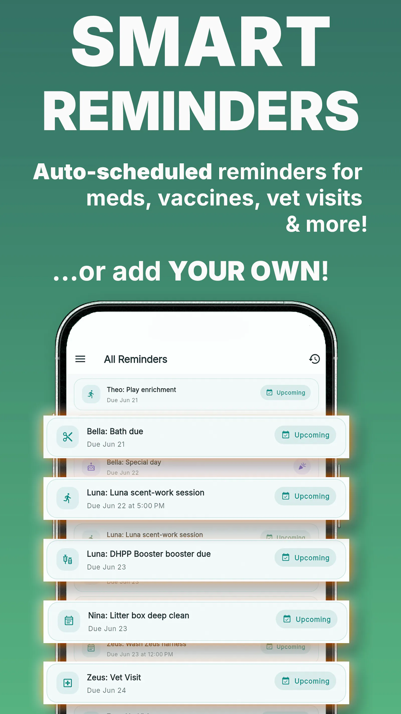 Teranima: Pet Care Tracker screenshot 3