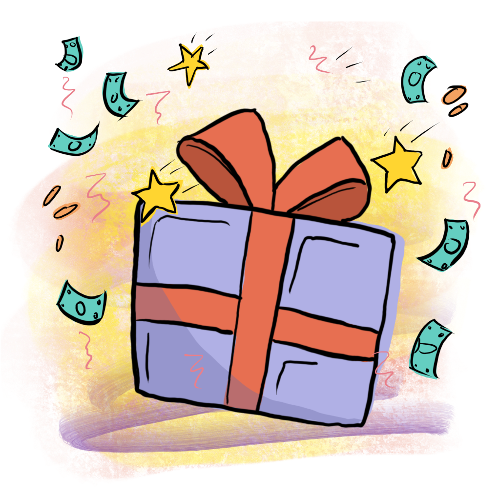 Poll option $10 referral program image