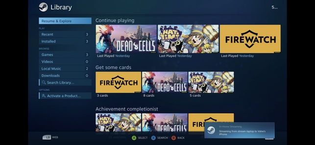 Steam Link iOS Image