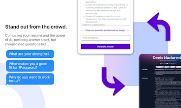Job Application Answer Generator gallery image