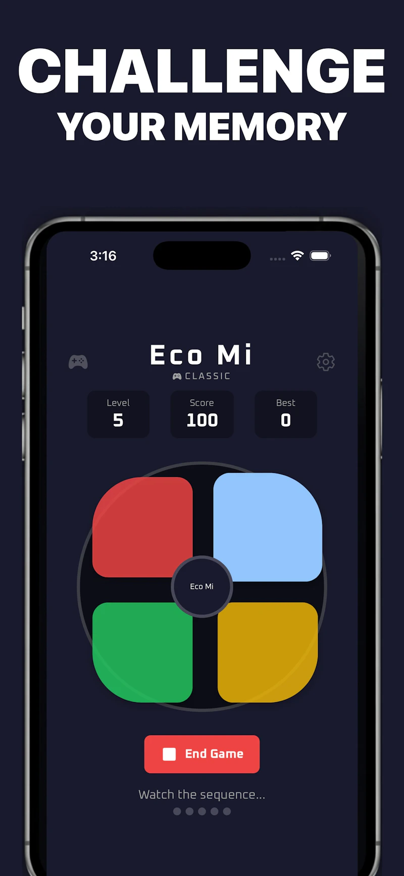 Eco Mi - Memory Challenge Game screenshot 1