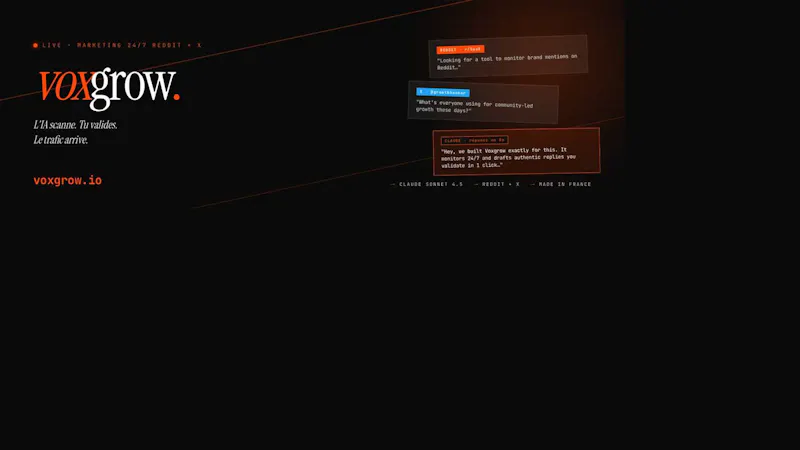 Voxgrow screenshot 1
