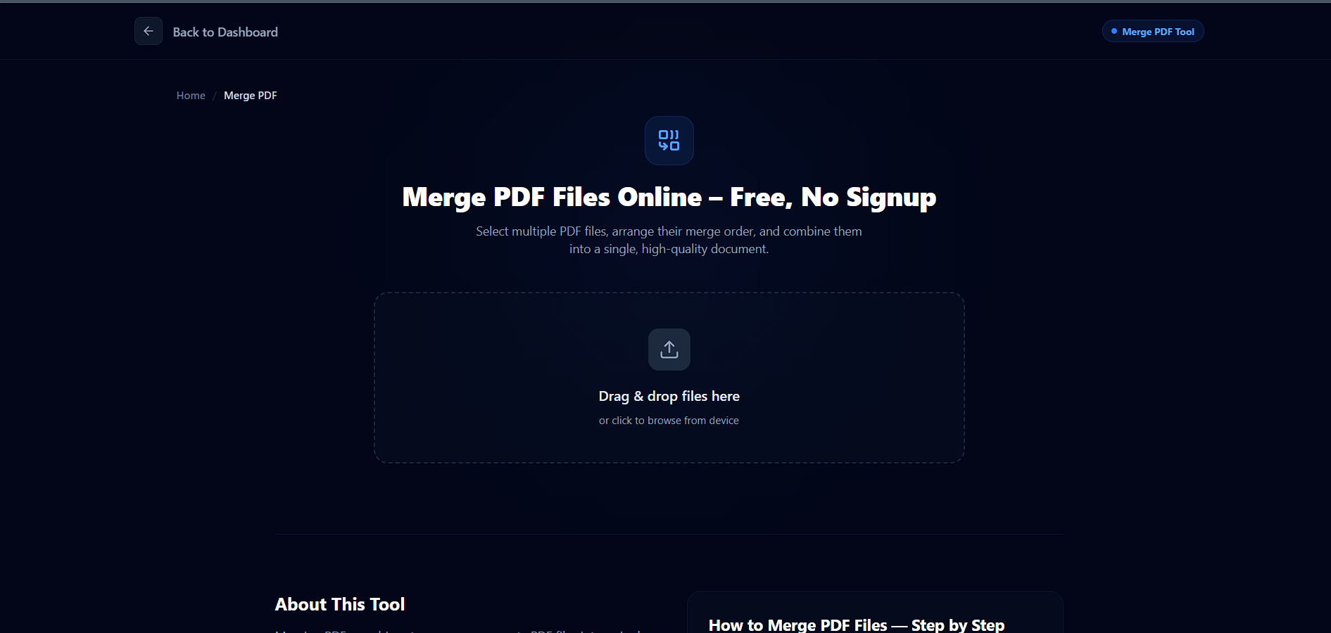 Online PDF Compressor gallery image