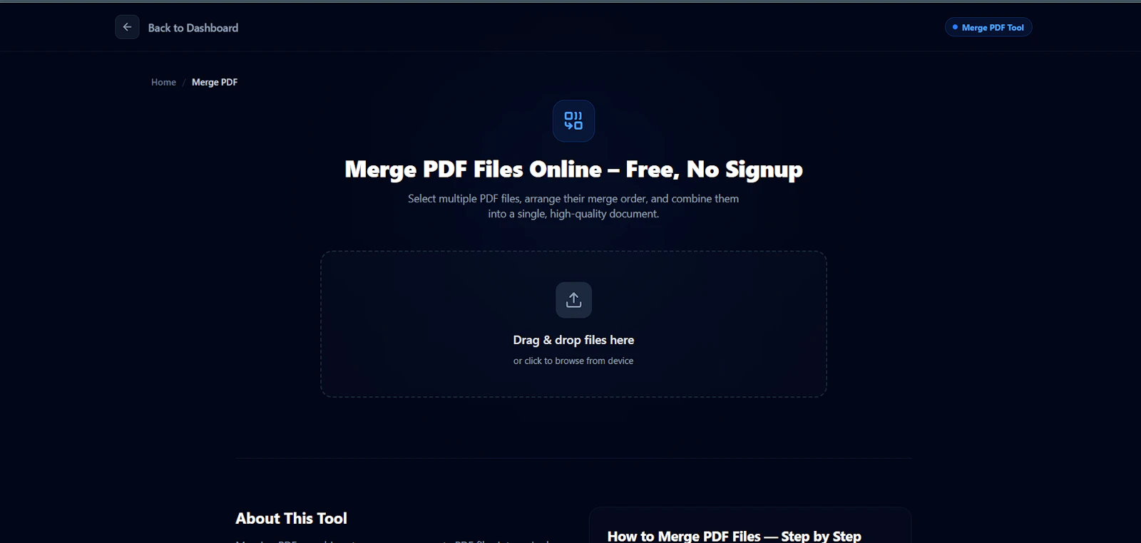 Online PDF Compressor screenshot 3