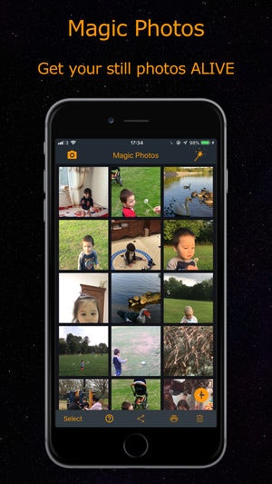 Magic Photos - AR (Augmented Reality iPhone app) gallery image
