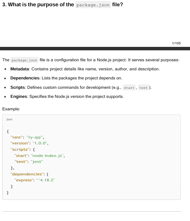 คำถามสัมภาษณ์ 100 Top Node.js - Master Node.js สัมภาษณ์ด้วยคำตอบที่ได้รับการสนับสนุนจากรหัส media 2