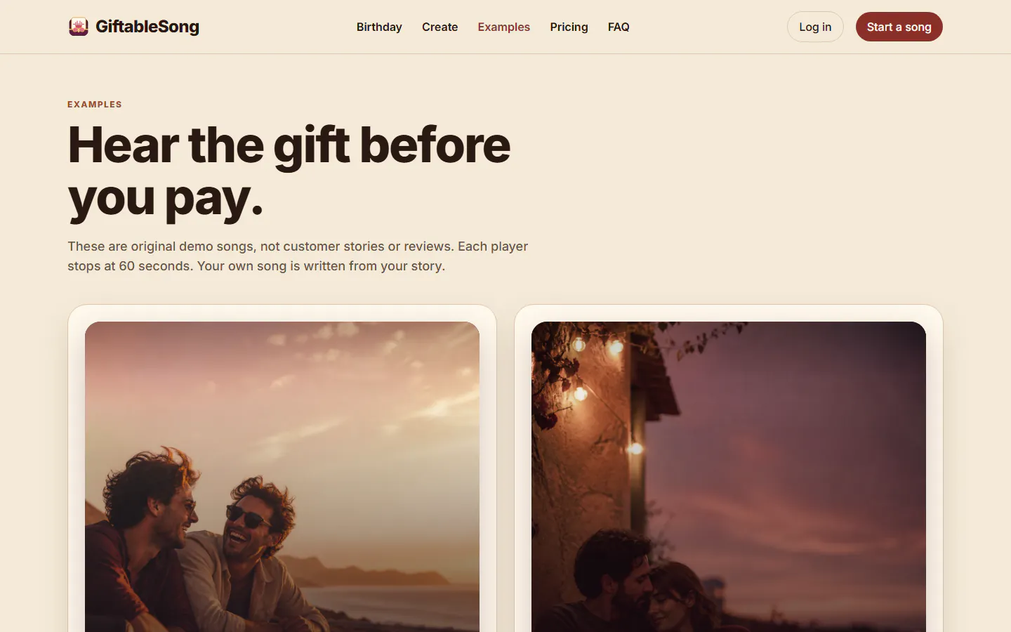 GiftableSong gallery image