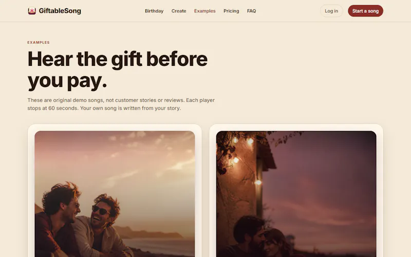 GiftableSong screenshot 4