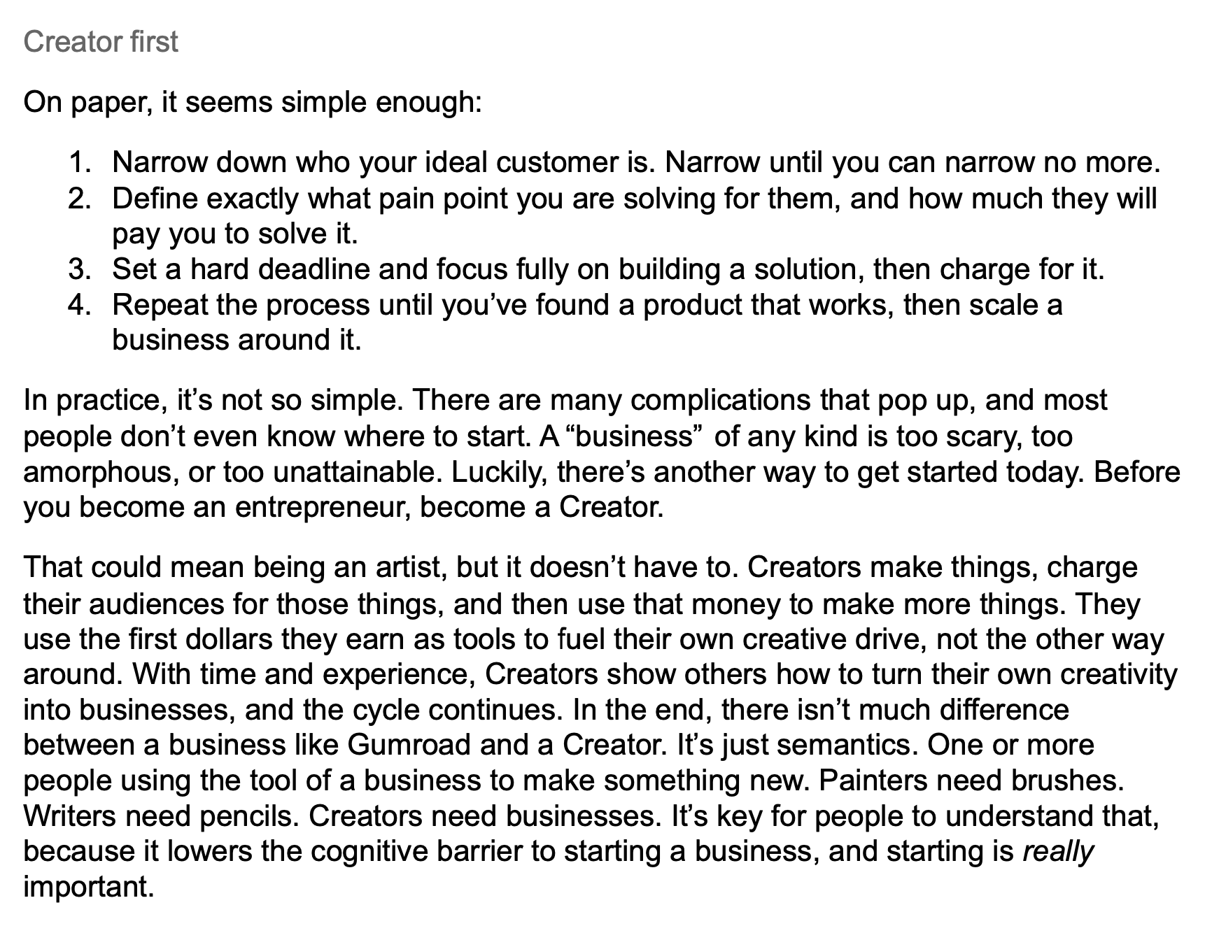 The Minimalist Entrepreneur gallery image