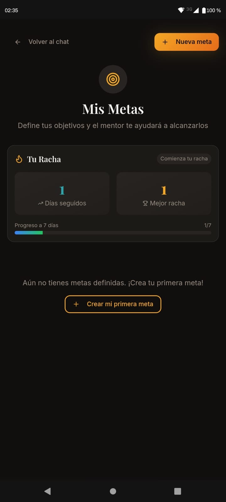 Mentor 1% - Screenshot 5 showing product features and functionality