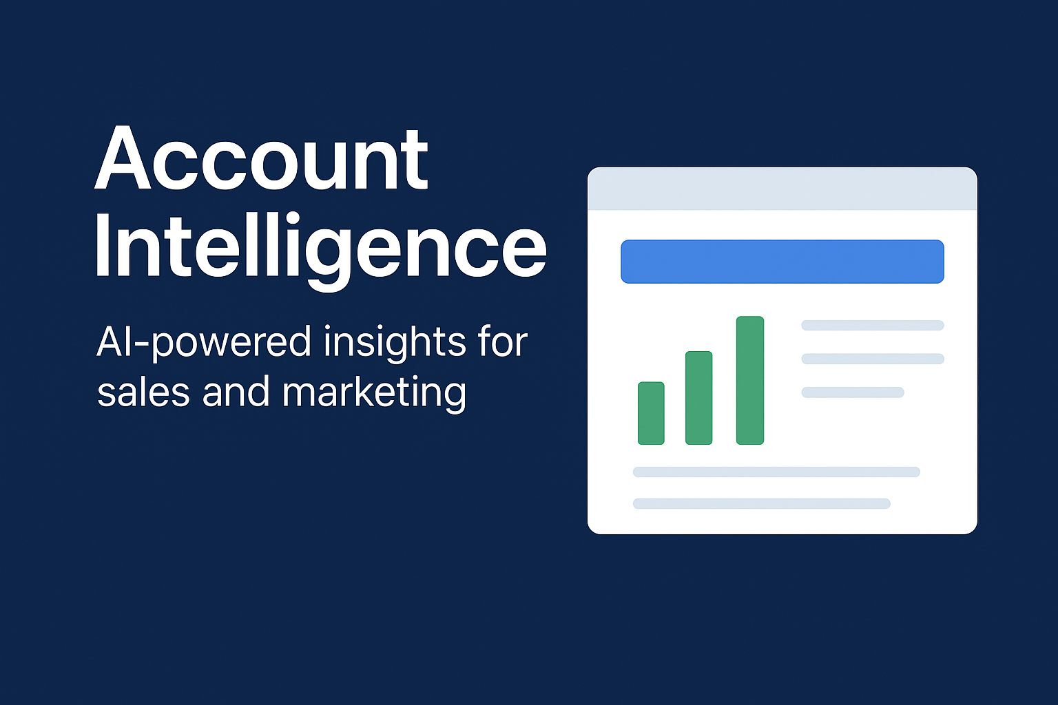 Média AccountIntel - L'agrégateur et la plate-forme d'intelligence de compte rendu AI ont activé l'IA 2