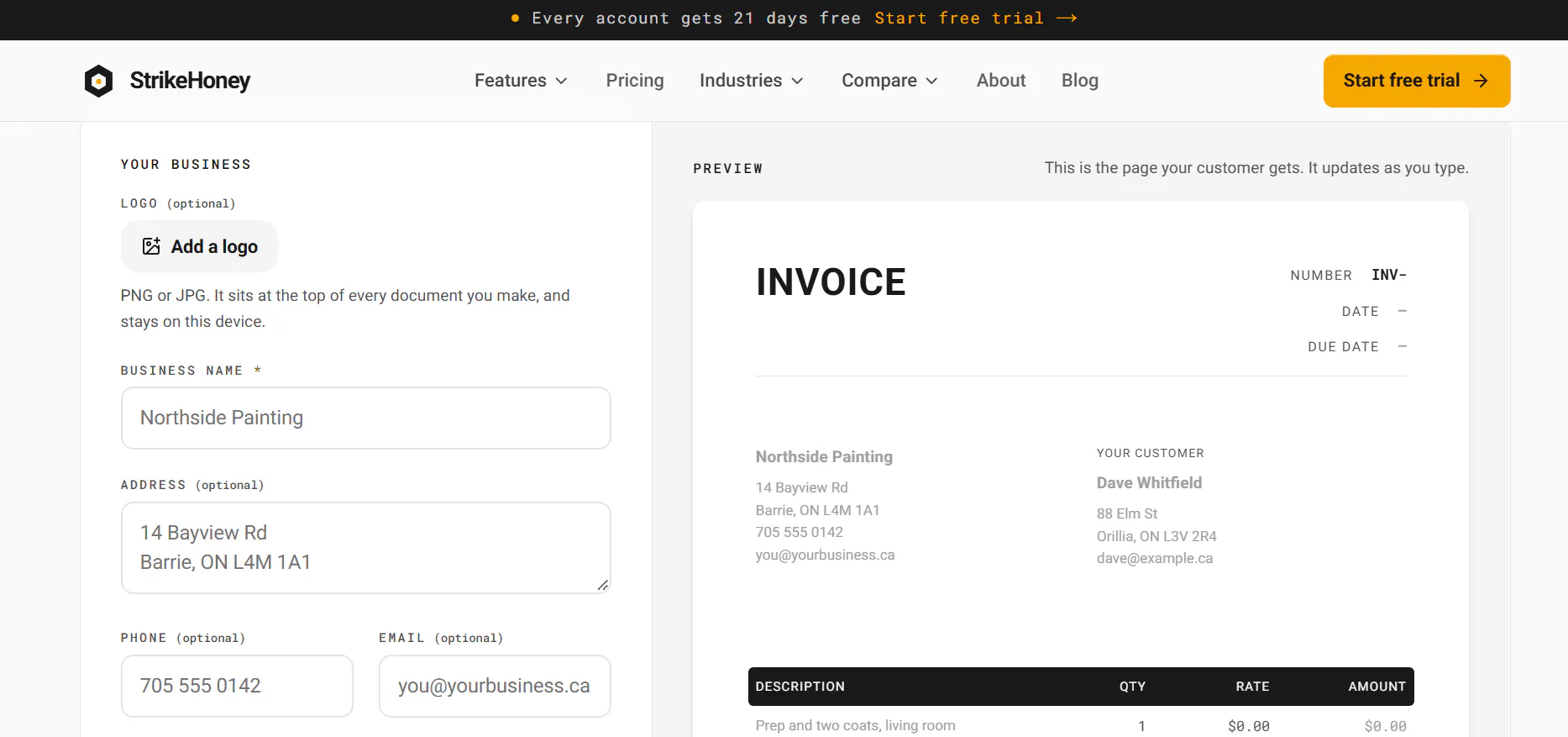 Invoice Generator gallery image