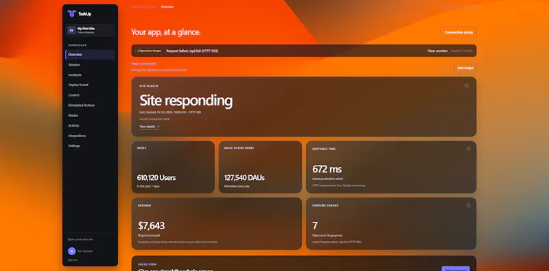 TaskUp screenshot 1