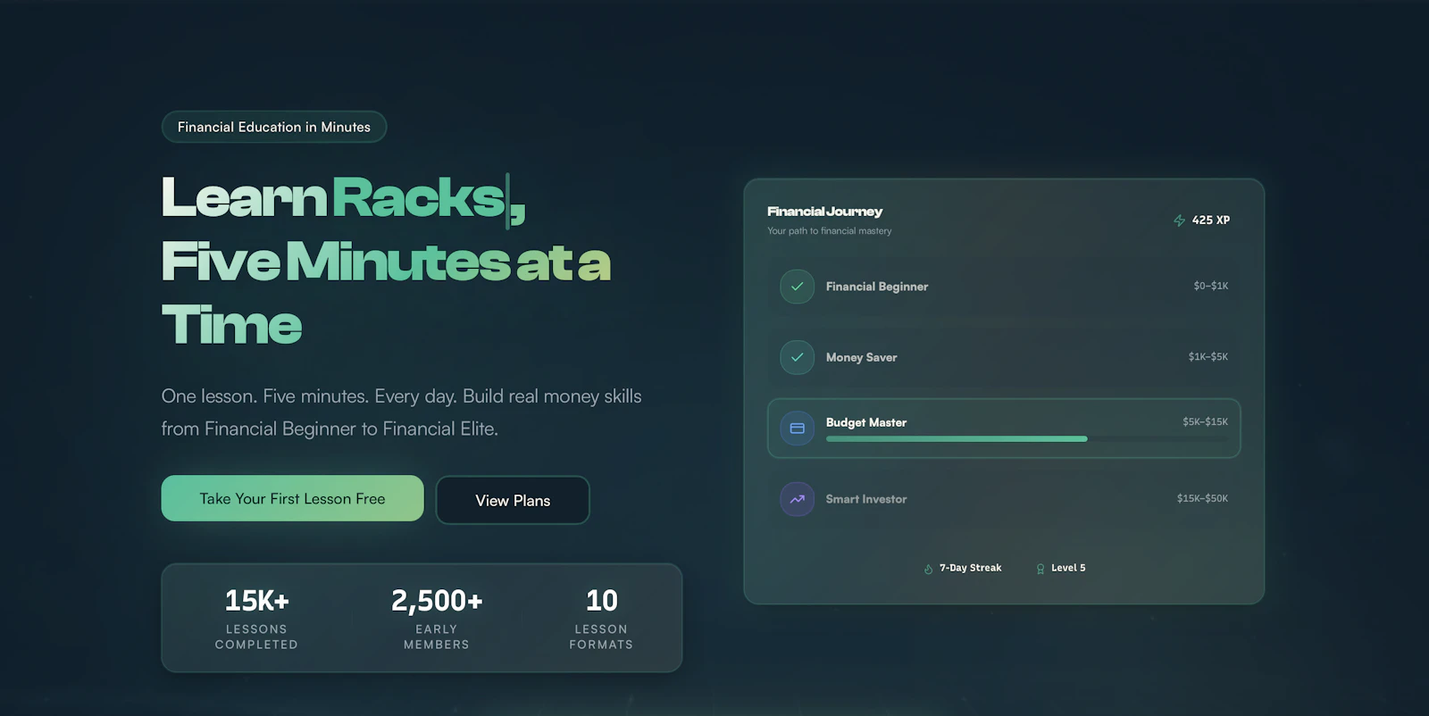 MinuteMentor screenshot 2