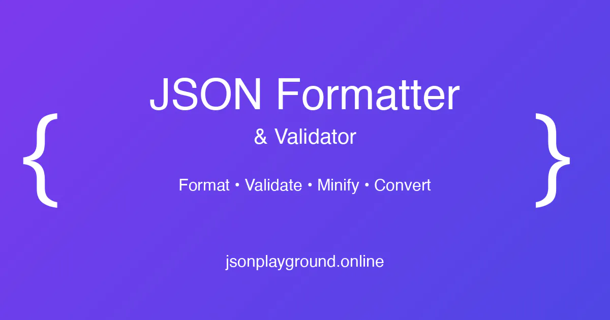JSON Playground Tools gallery image