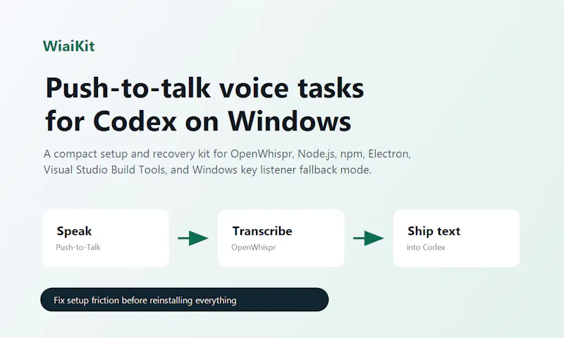WiaiKit screenshot 1