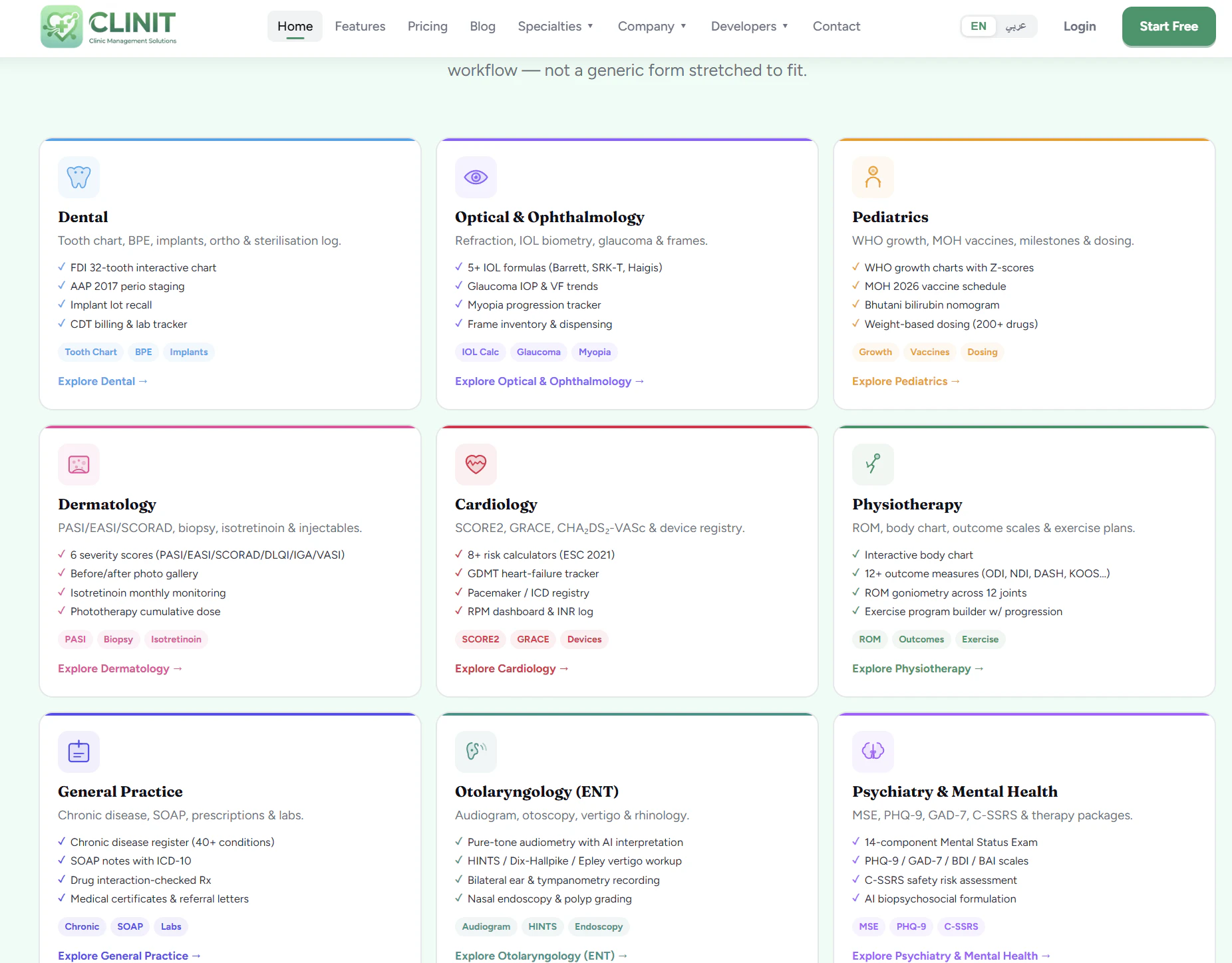 Clinit screenshot 3