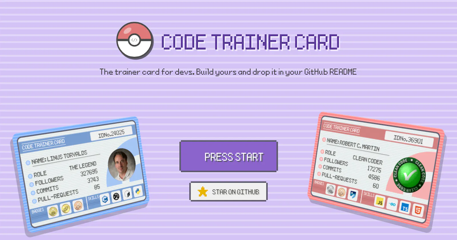 CodeTrainerCard screenshot 1