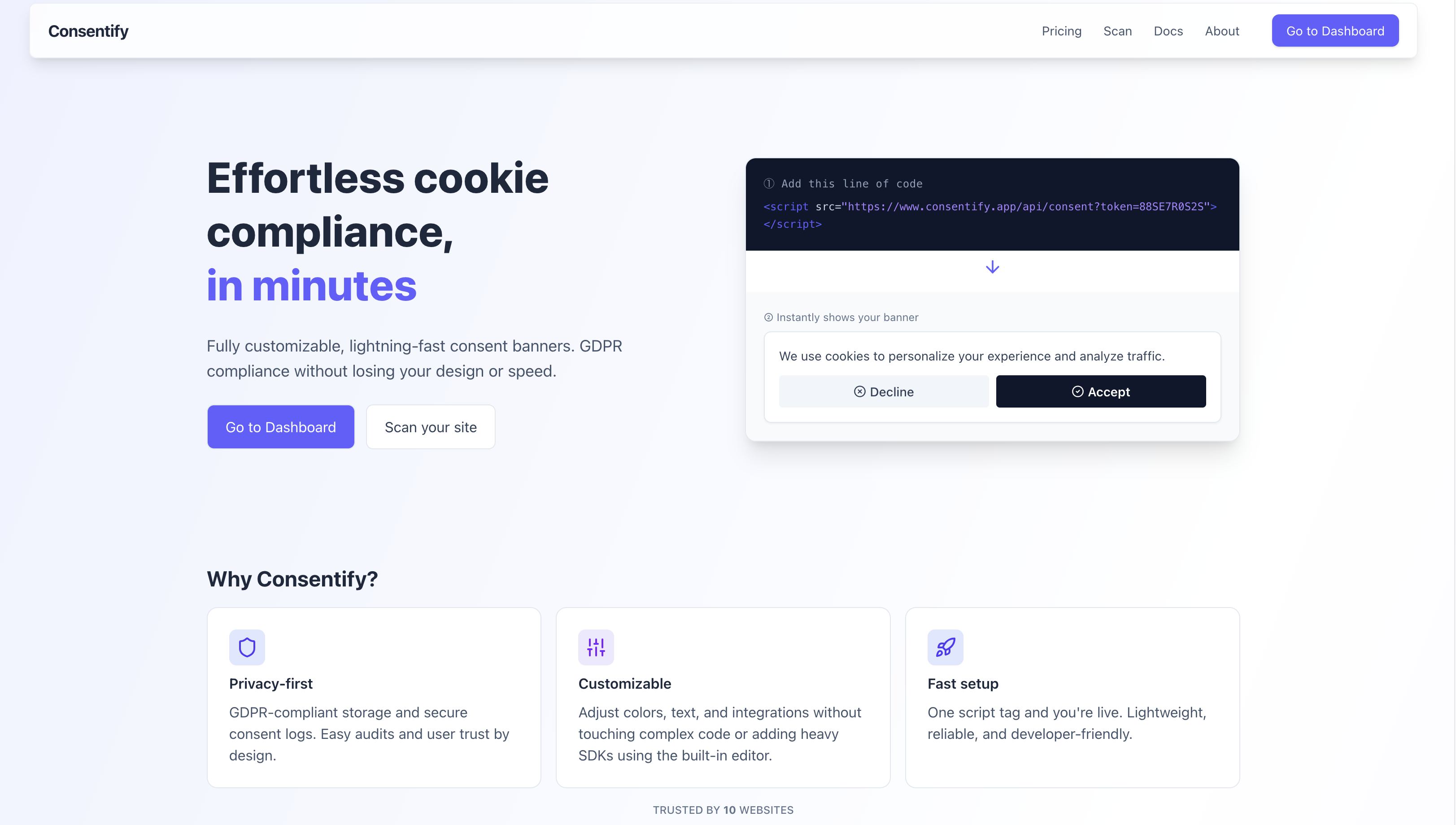 Consentify gallery image