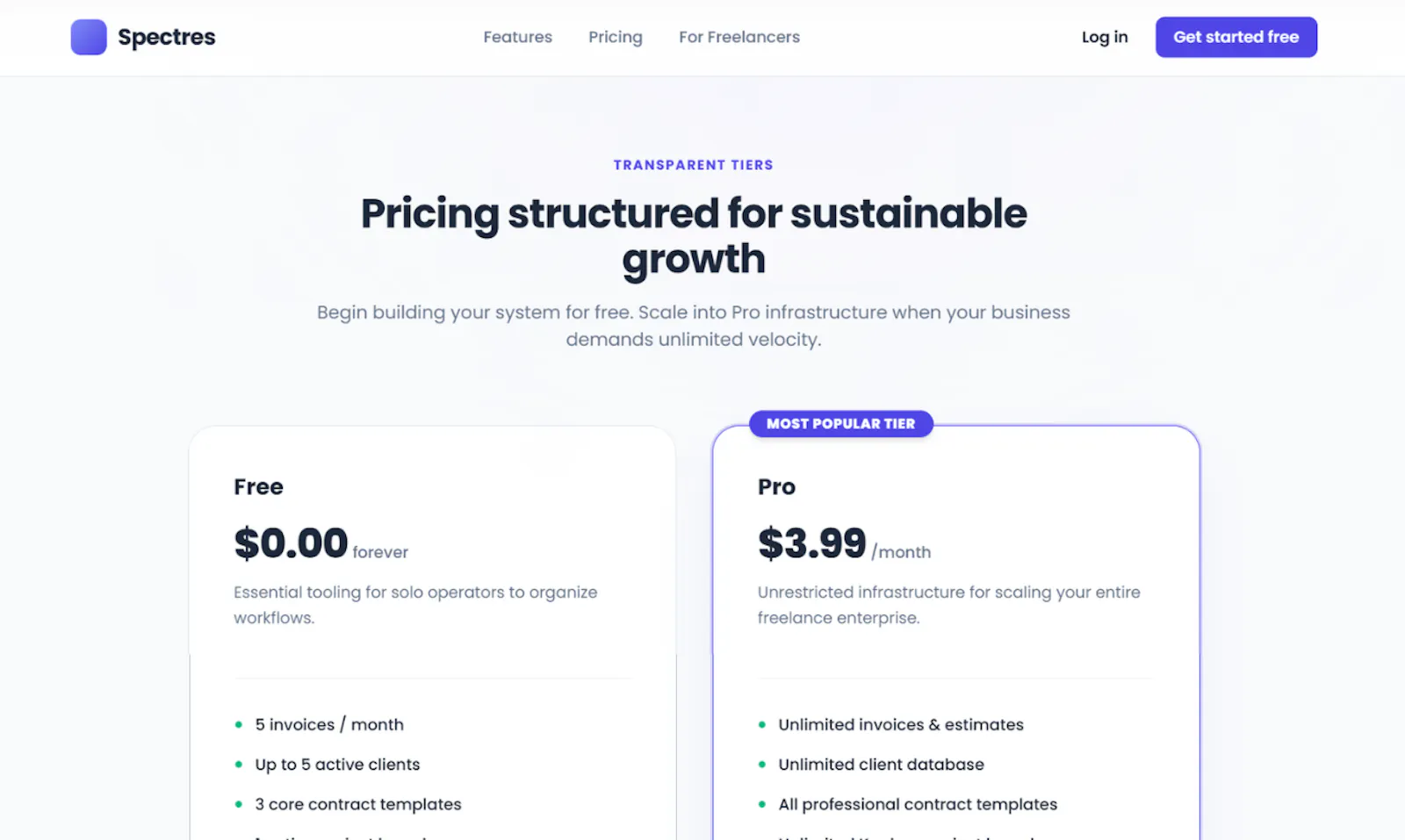 Spectres-Freelancer OS screenshot 5