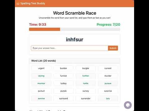 Word Scramble Race gallery image
