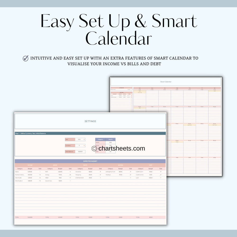 Yearly Budget Template Excel & Sheets media 5