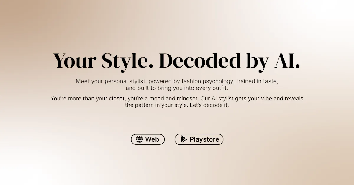 BeSpoke AI Stylist (Early Access)