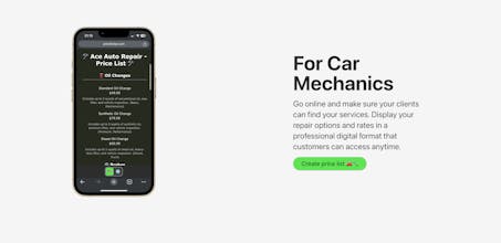 PricelistQR gallery image