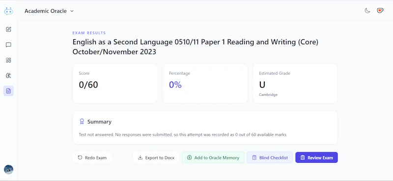 Academic Oracle: Adversary Edition screenshot 12