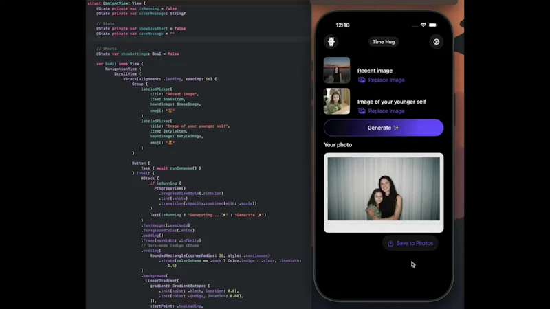 Time Hug screenshot 1 (video preview)