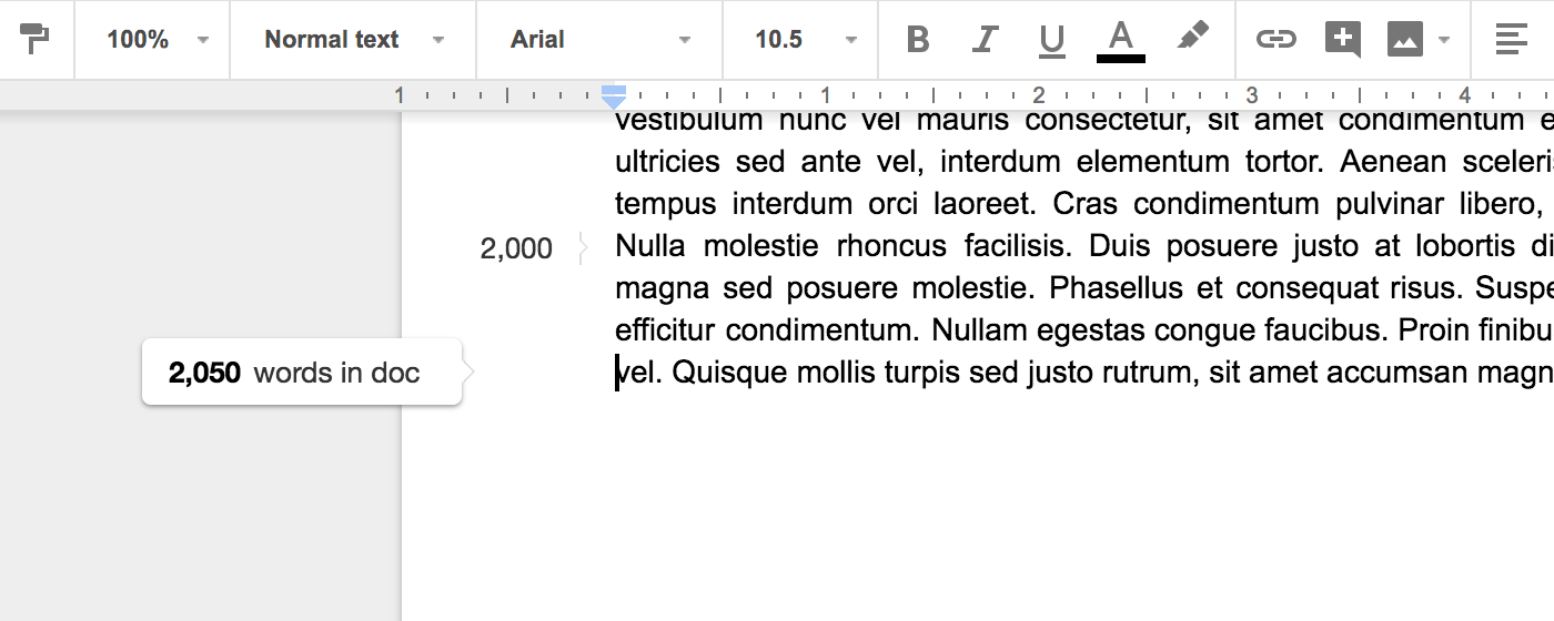 Wordcounter For Google Docs A Real Time Word Count And Milestone Markers In Google Docs Product Hunt