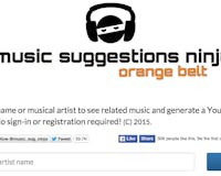 Music Suggestions Ninja image