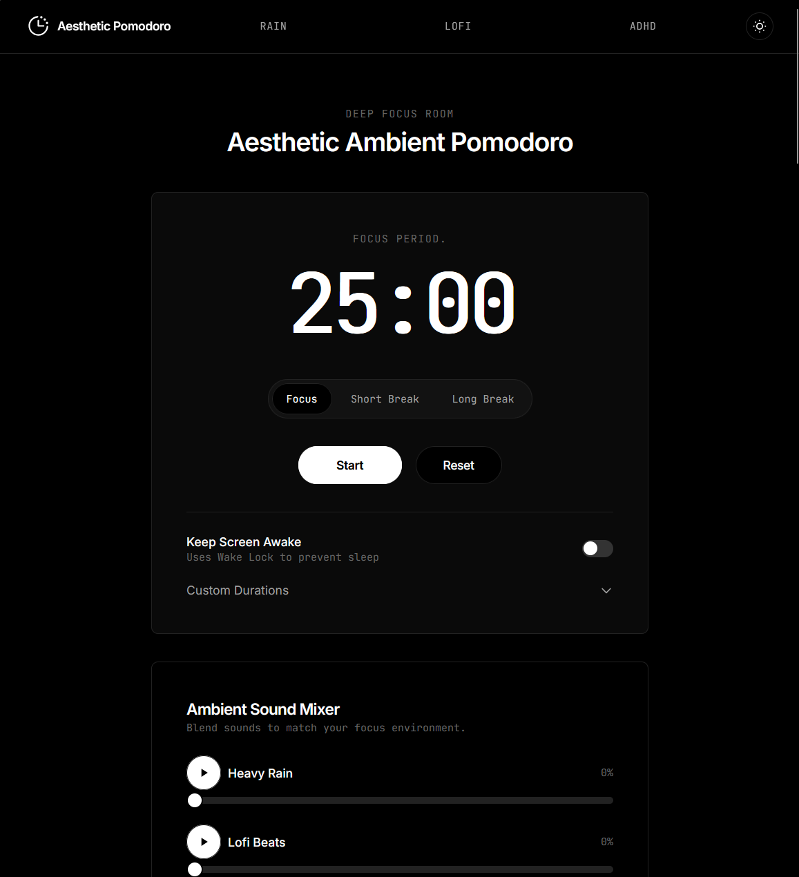 Aesthetic Pomodoro gallery image