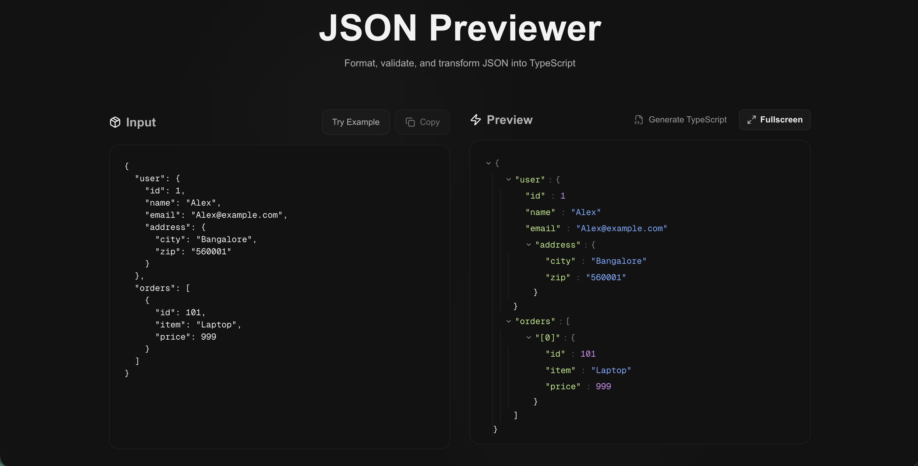 PJSON.live - Screenshot 4 preview