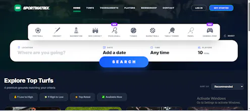 Sports software. gallery image
